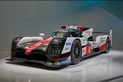 Toyota TS050 LMP1-Hybrid Endurance Racing Car